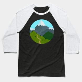 Snow Mountain Baseball T-Shirt